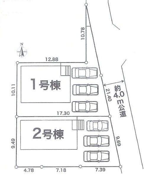 区画割り図