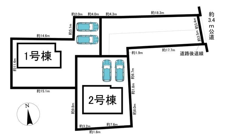 区画割り図