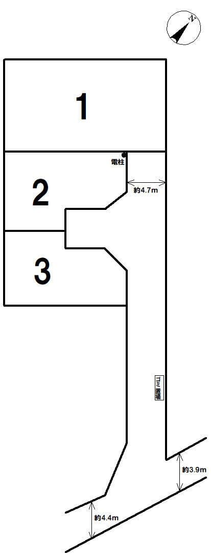 区画割り図