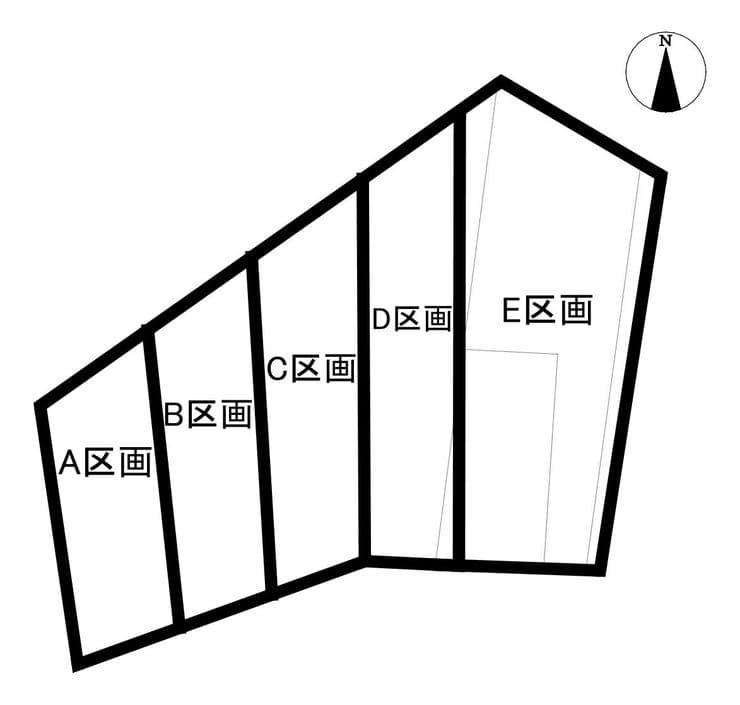 区画割り図