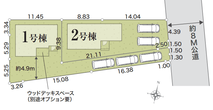 区画割り図
