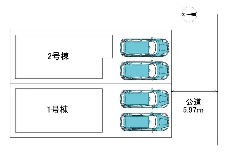 区画割り図