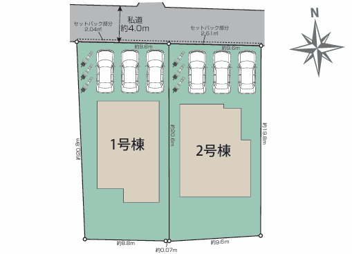 区画割り図