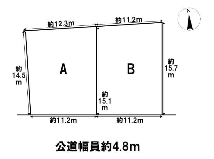 区画割り図
