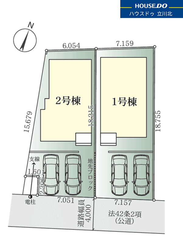 区画割り図