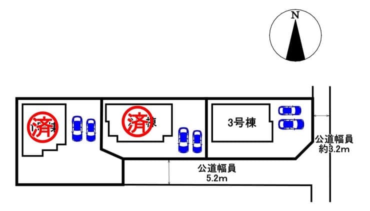 区画割り図
