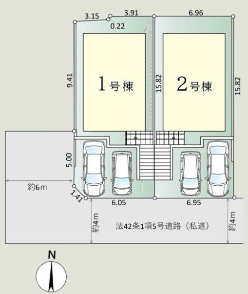 区画割り図