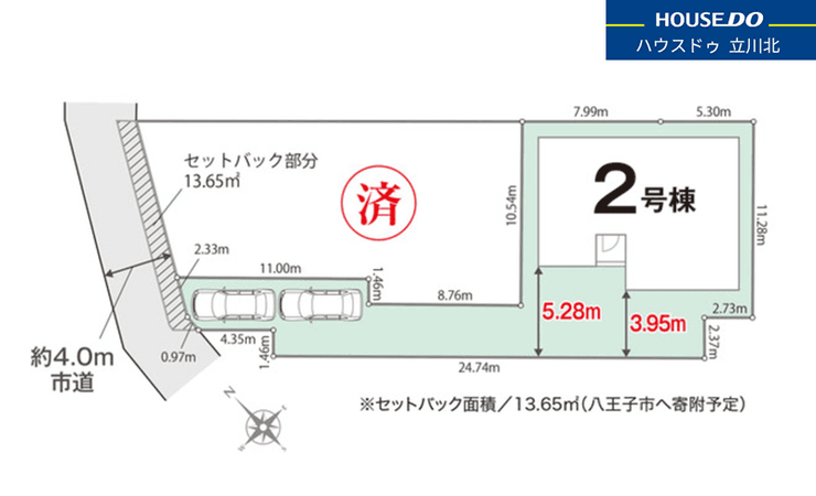 区画割り図
