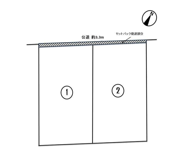 区画割り図