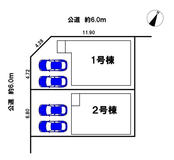 区画割り図