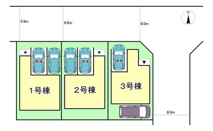 区画割り図