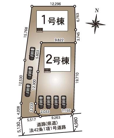 区画割り図