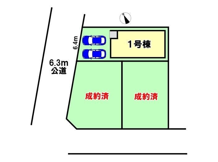 区画割り図