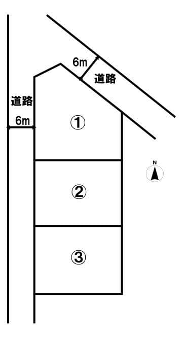 区画割り図