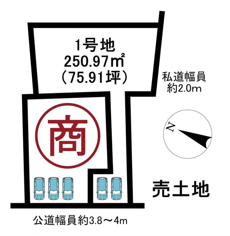 区画割り図