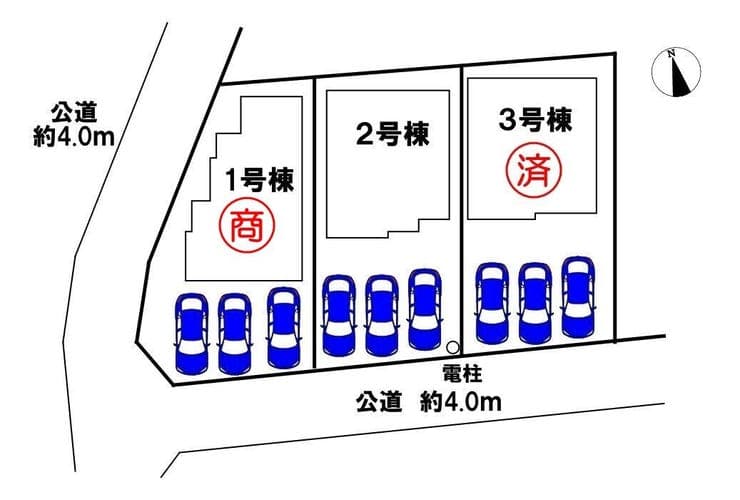 区画割り図