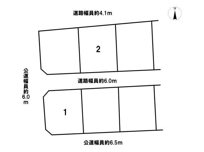 区画割り図
