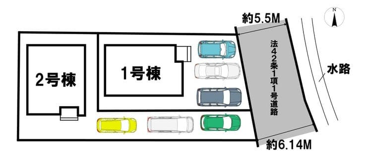 区画割り図