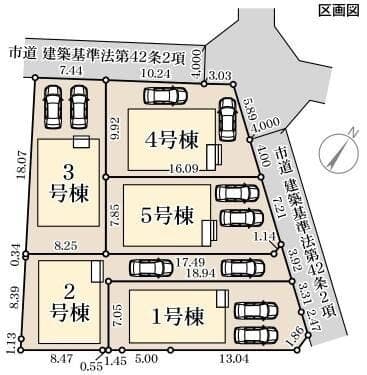 区画割り図