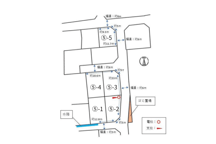 区画割り図