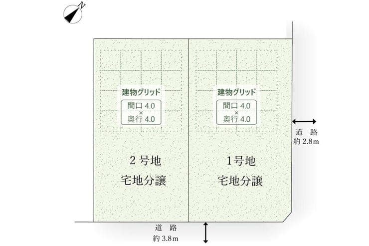 区画割り図