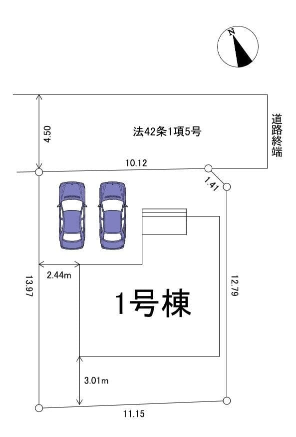 区画割り図