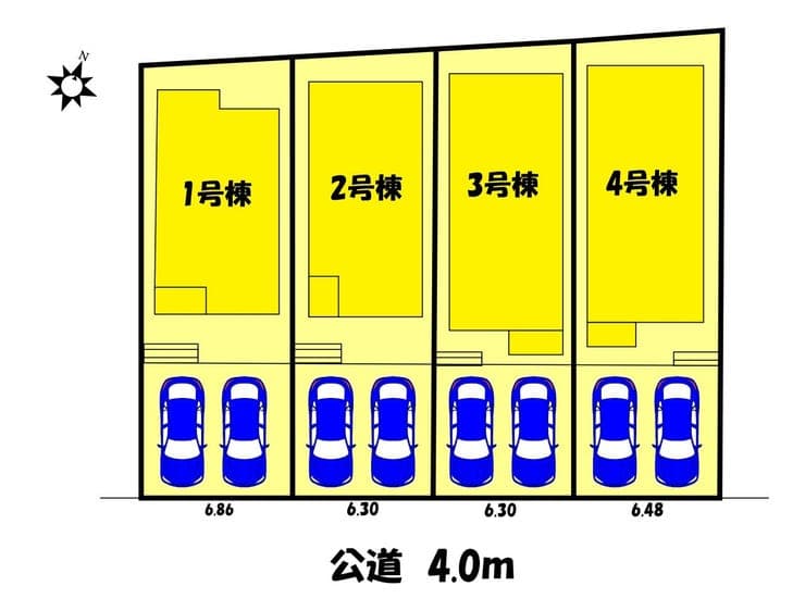 区画割り図