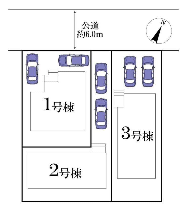 区画割り図