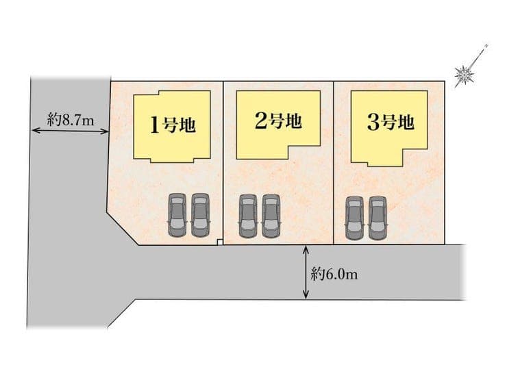 区画割り図