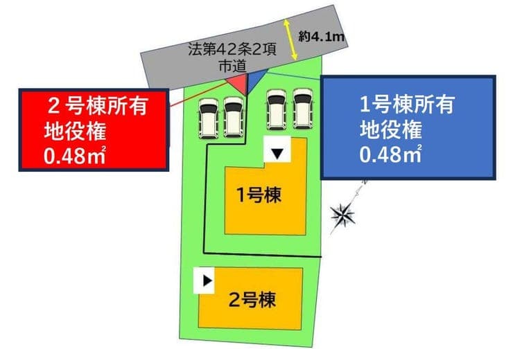 区画割り図