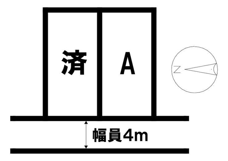区画割り図