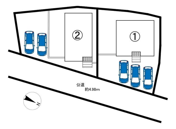 区画割り図