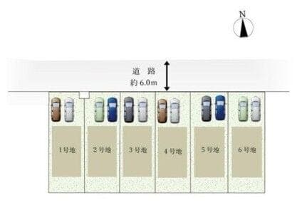 区画割り図