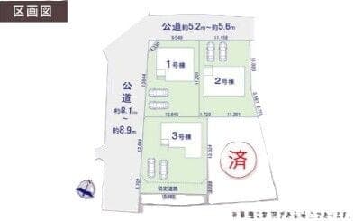 区画割り図
