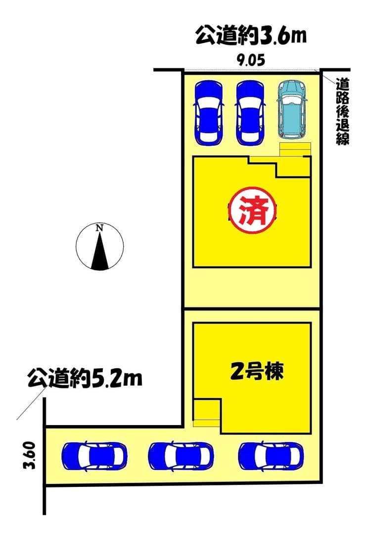 区画割り図