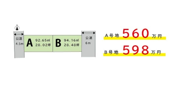 区画割り図