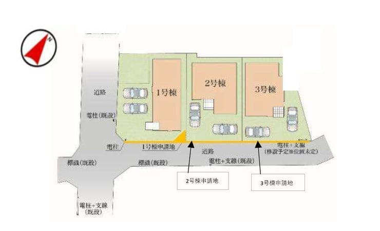 区画割り図