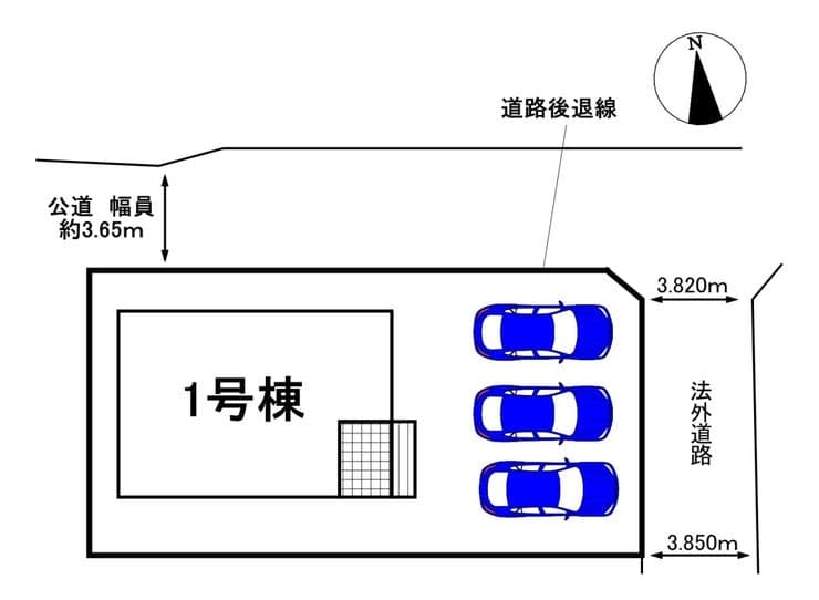 区画割り図