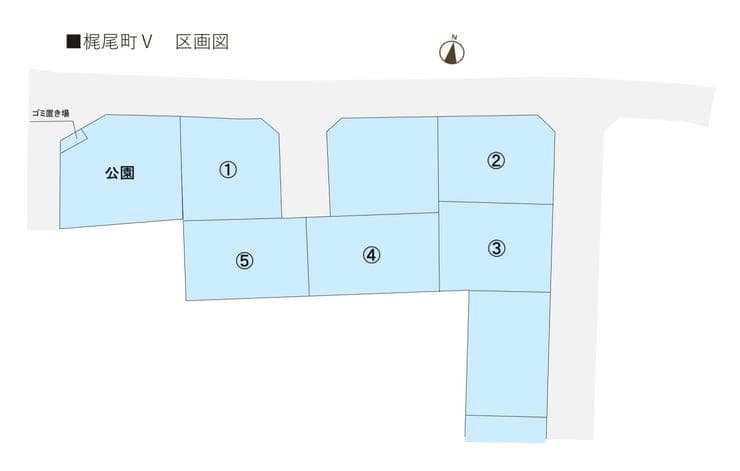 区画割り図