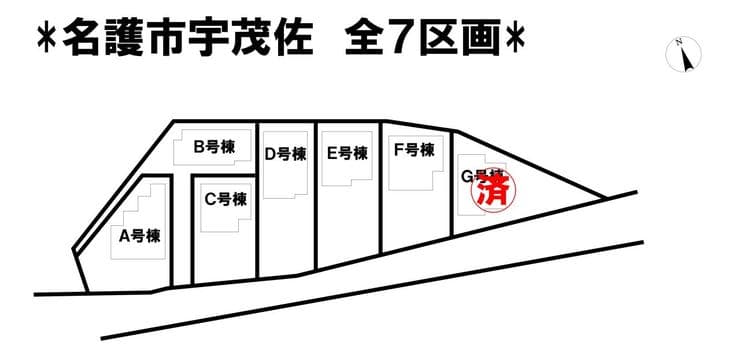 区画割り図