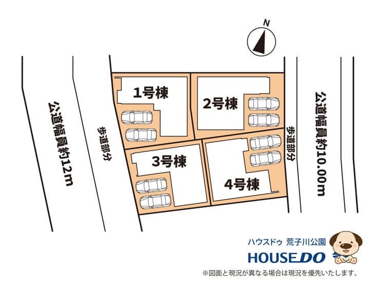 区画割り図