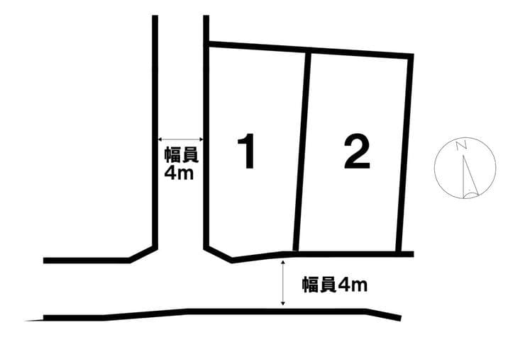 区画割り図