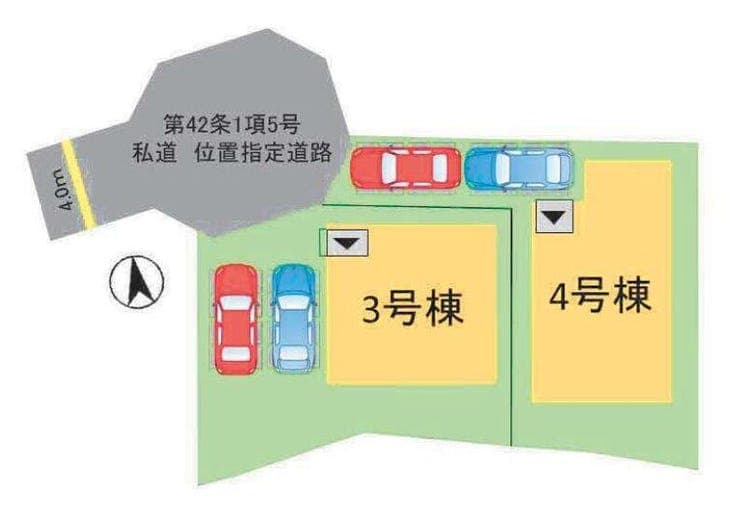 区画割り図