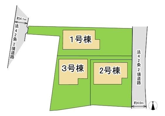 区画割り図