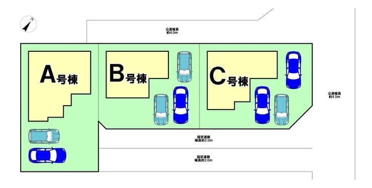 区画割り図