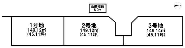 区画割り図