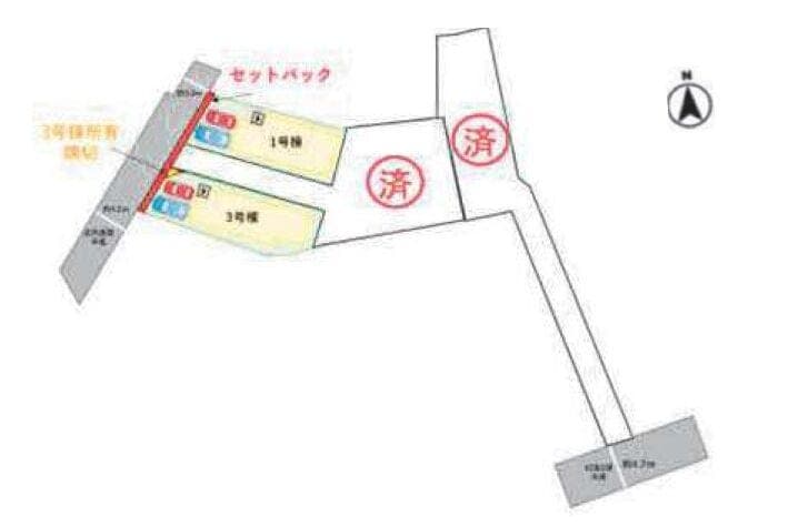 区画割り図