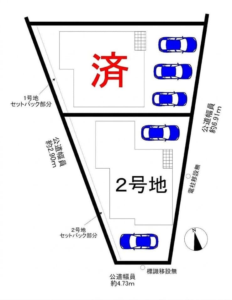 区画割り図
