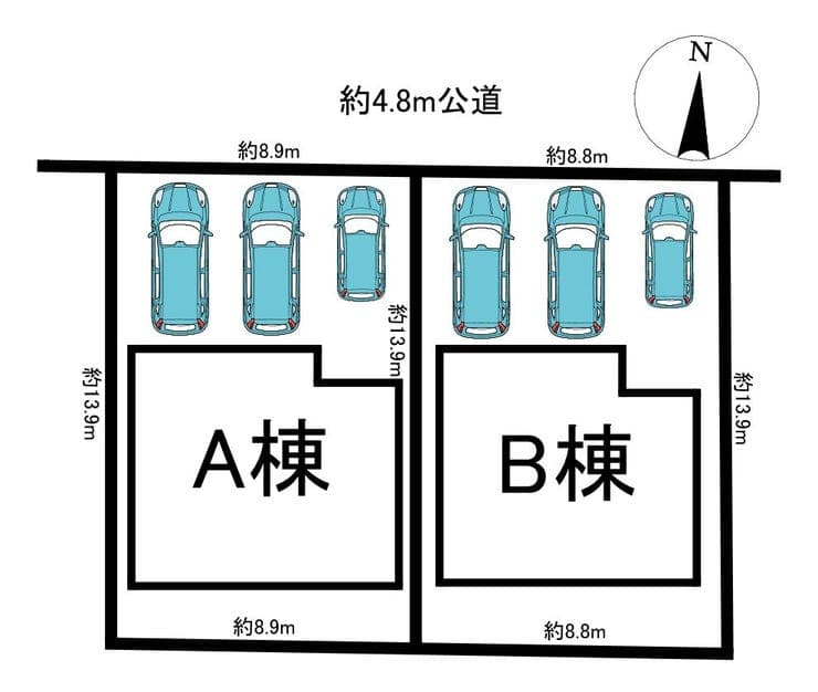 区画割り図