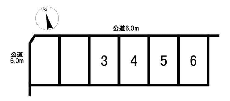 区画割り図